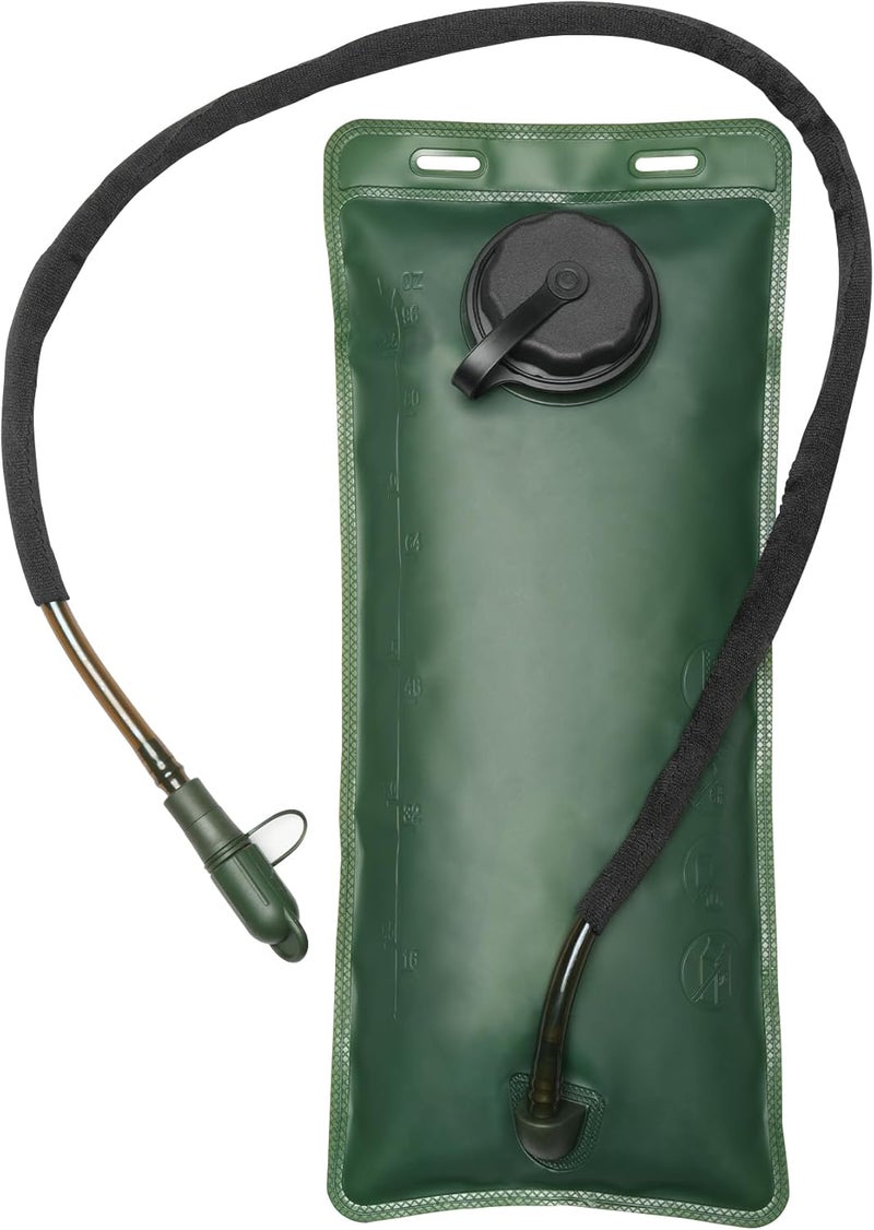 TOPTACPRO Mini Hydration Bladder 1L-2.5L Leak Proof Hydration Reservoir BPA Free Military Water Bladder Bag Hydration Pack Replacement for Outdoor Camping Hiking - Image 1